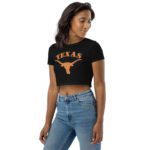 Texas Longhorns Sports crop top