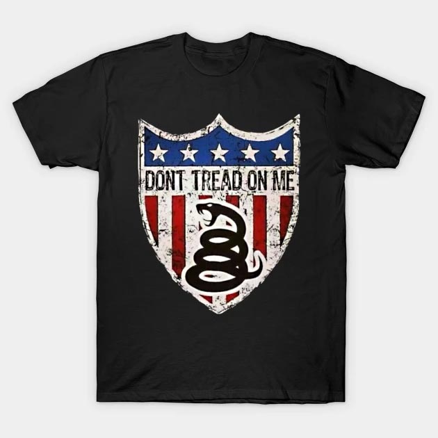 Don’t Tread On Me American Shield T-Shirt