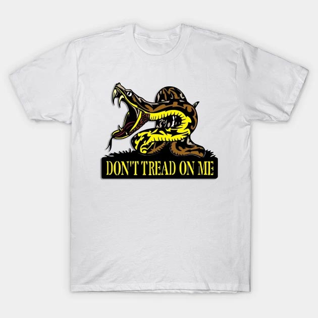 Snake Bit Don’t Tread On Me Gadsden Flag T-Shirt