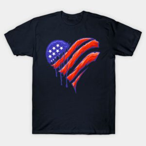 Bleeding American Heart T-Shirt