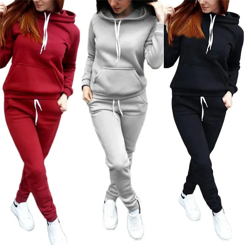 Two-Piece Hooded Jogging Set