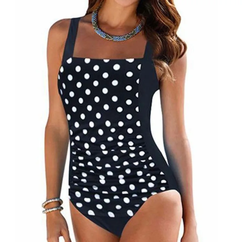Sexy-Dot-One-Piece-Large-Swimsuits-Closed-Plus-Size-Swimwear-For-Pool-Beach-Body-Bathing-Suit