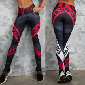 Top Women's Bonafide Bodies Sports Leggings Yoga Pants - Image 3