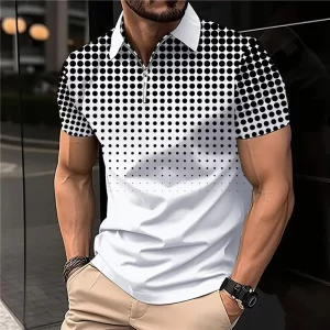 Top Brand Men's Short Sleeved Collared Polo Tees - Image 3