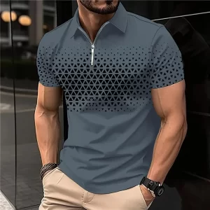 Top Brand Men's Short Sleeved Collared Polo Tees - Image 7