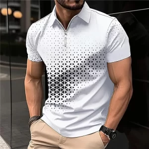 Top Brand Men's Short Sleeved Collared Polo Tees - Image 8