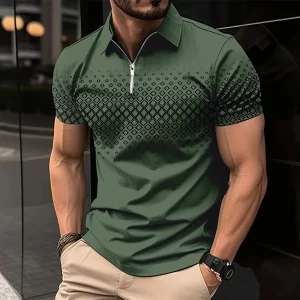 Top Brand Men's Short Sleeved Collared Polo Tees - Image 6