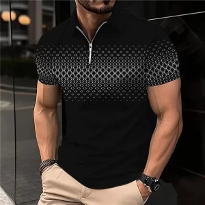 Top Brand Men's Short Sleeved Collared Polo Tees - Image 5