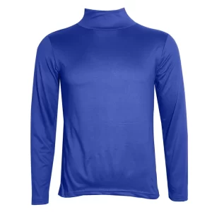 Men's Solid Color Turtleneck Slim-Fit Tops - Image 4